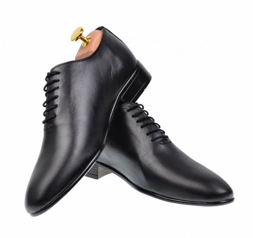 Pantofi barbati eleganti din piele naturala - Model Negru NIC5NBOX
