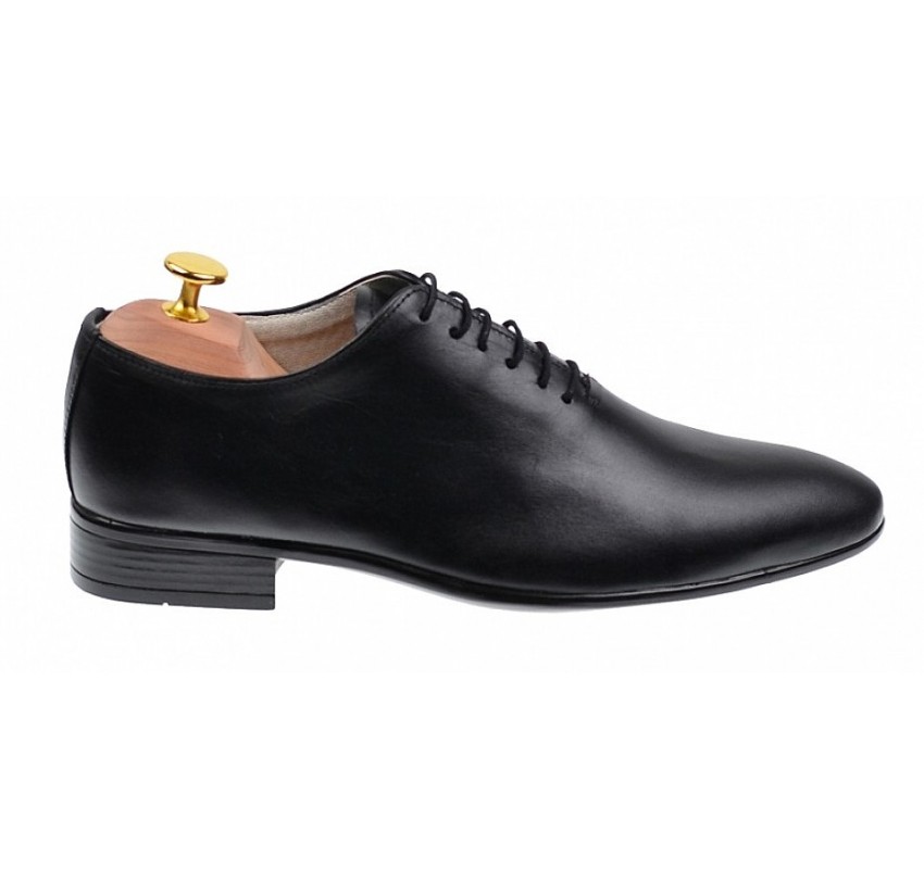 Pantofi barbati eleganti din piele naturala - Model Negru NIC5NBOX