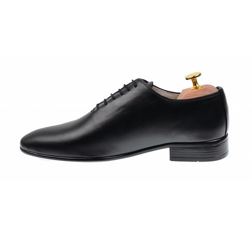 Pantofi barbati eleganti din piele naturala - Model Negru NIC5NBOX