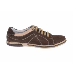 Pantofi barbati casual din piele naturala - Model Maro - Marimea 41