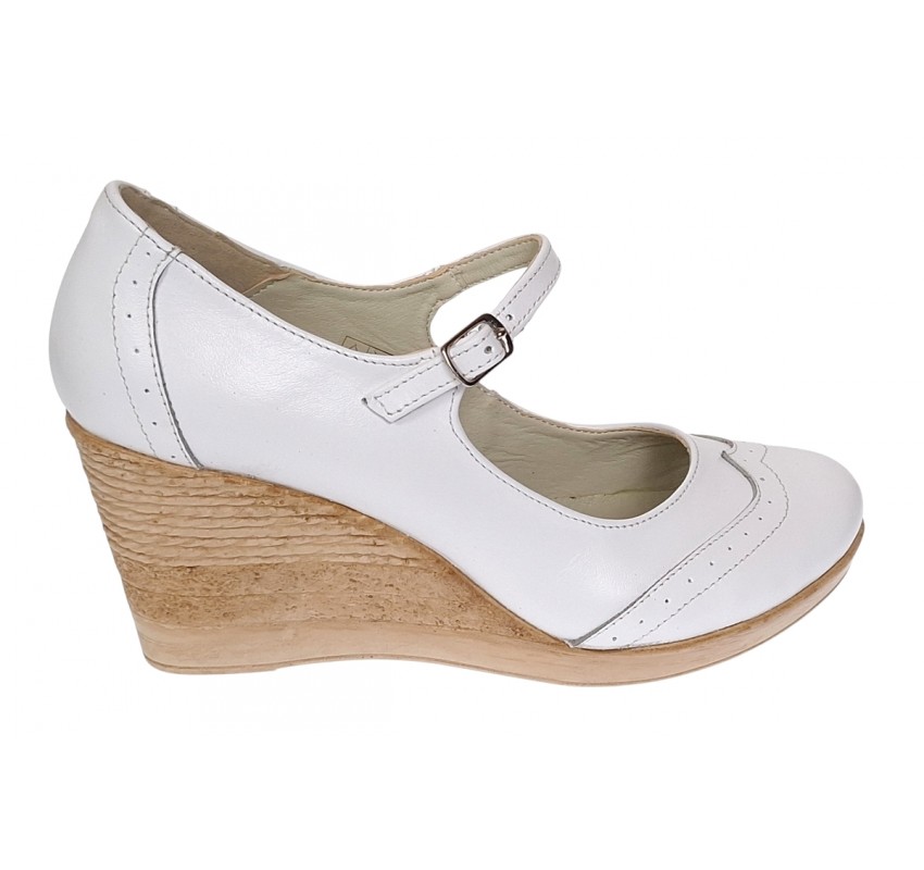 Pantofi dama casual din piele naturala Alb Box - P104ABOX Pantofi dama casual din piele naturala Alb Box - P104ABOX