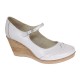 Pantofi dama casual din piele naturala Alb Box - P104ABOX Pantofi dama casual din piele naturala Alb Box - P104ABOX