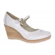 Marimea 38 Pantofi dama casual din piele naturala Alb Box - P104ABOX
