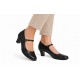 Pantofi dama piele naturala – eleganti, comozi, toc mediu stabil – model premium P104N5BOX