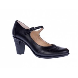 Pantofi dama, eleganti, din piele naturala cu toc de 5 sau de 7 cm - P104NBOX