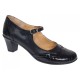 Marimea 35, 39 Pantofi dama eleganti din piele naturala cu toc 6 cm - P104NLCRT6