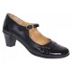 Marimea 35, 39 Pantofi dama eleganti din piele naturala cu toc 6 cm - P104NLCRT6