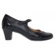 Marimea 35, 39 Pantofi dama eleganti din piele naturala cu toc 6 cm - P104NLCRT6