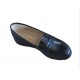 Marimea 37, 38 Pantofi dama casual din piele naturala P105NBLN