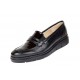 Pantofi dama casual din piele naturala, platforme 3 cm pentru confort, P105NBLN