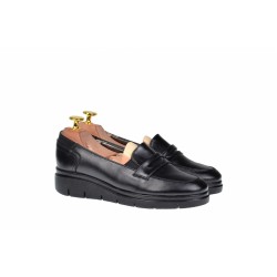 Pantofi dama casual din piele naturala, foarte comozi - P105NBOX