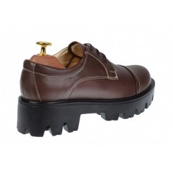 Oferta Pantofi dama casual din piele naturala Maro - P11M