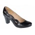Pantofi dama din piele naturala cu toc de 7cm - Model Katty Negru P134233