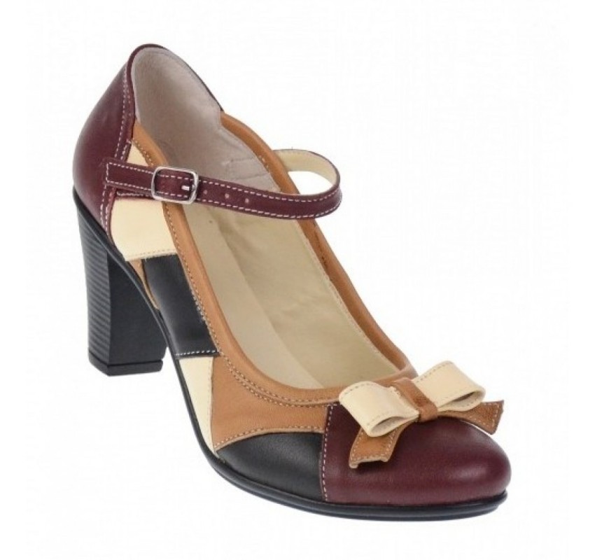 Pantofi dama casual din piele naturala P13423VB Marimea 38