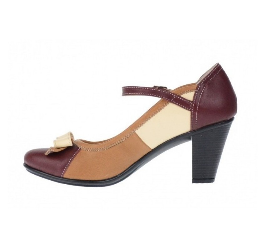 Pantofi dama casual din piele naturala P13423VB Marimea 38