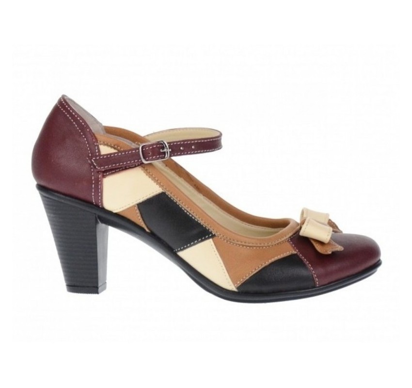 Pantofi dama casual din piele naturala P13423VB Marimea 38