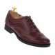 Marimea 37 Pantofi dama casual din piele naturala, culoare grena, P29GRENA