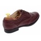 Marimea 37 Pantofi dama casual din piele naturala, culoare grena, P29GRENA