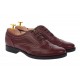 Marimea 37 Pantofi dama casual din piele naturala, culoare grena, P29GRENA