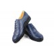 Pantofi dama casual din piele naturala bleumarin - P29OBLMBOX