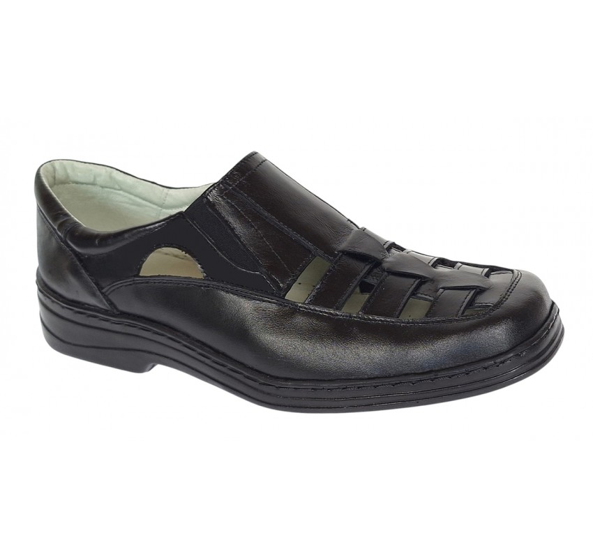 Pantofi barbati decupati pe calapod lat din piele naturala cu masuri 39 - 47 Pantofi barbati decupati pe calapod lat din piele naturala cu masuri 39 - 47