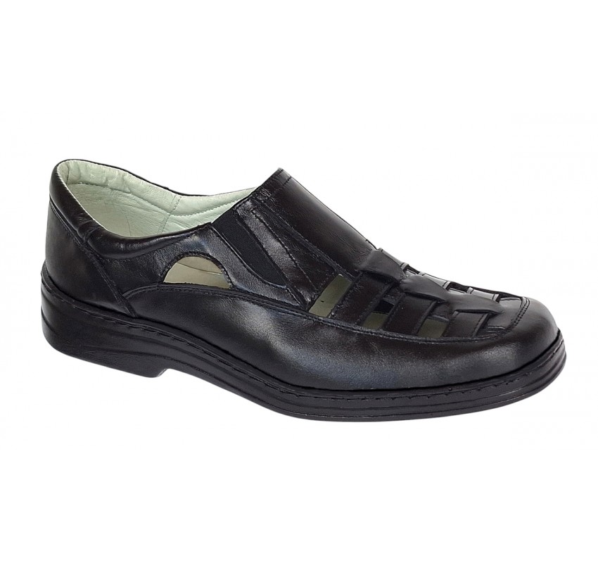 Pantofi barbati decupati pe calapod lat din piele naturala cu masuri 39 - 47 Pantofi barbati decupati pe calapod lat din piele naturala cu masuri 39 - 47