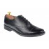 Pantofi barbati casual din piele naturala neagra P32NBOX