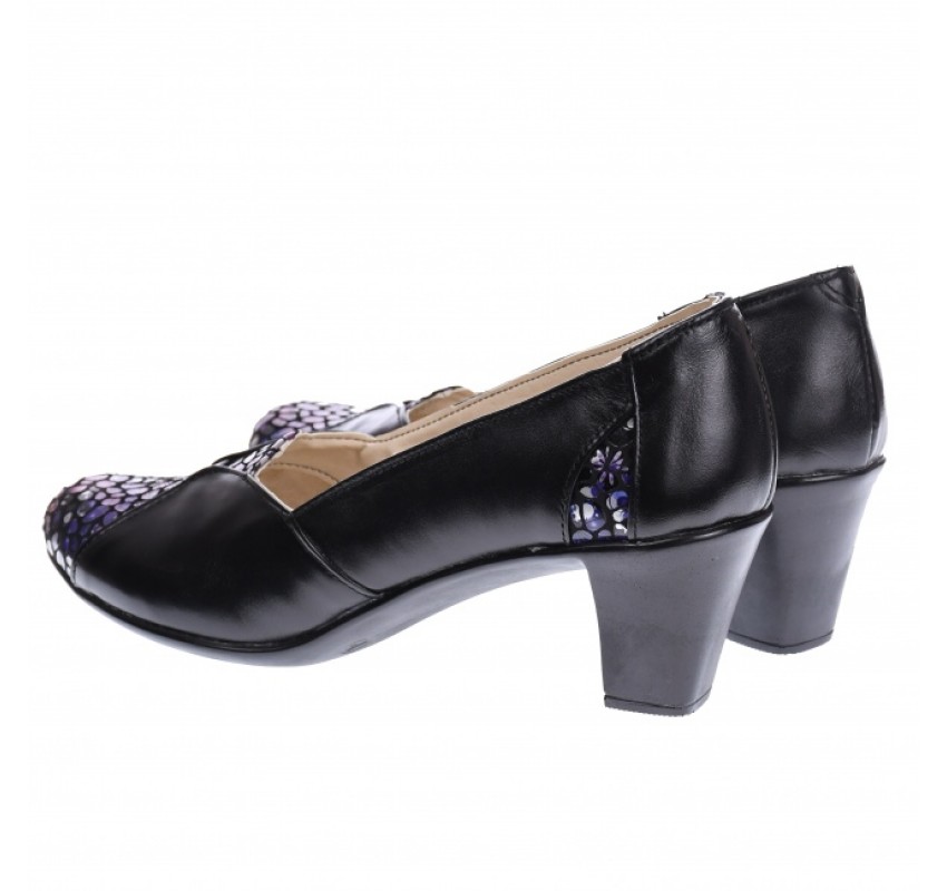 Pantofi dama eleganti, piele naturala, Made in Romania, P34XN