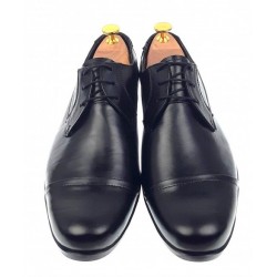 Pantofi barbati eleganti din piele naturala - Model Amon Negru P351N 