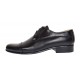 Pantofi barbati eleganti din piele naturala de culoare neagra P351N 