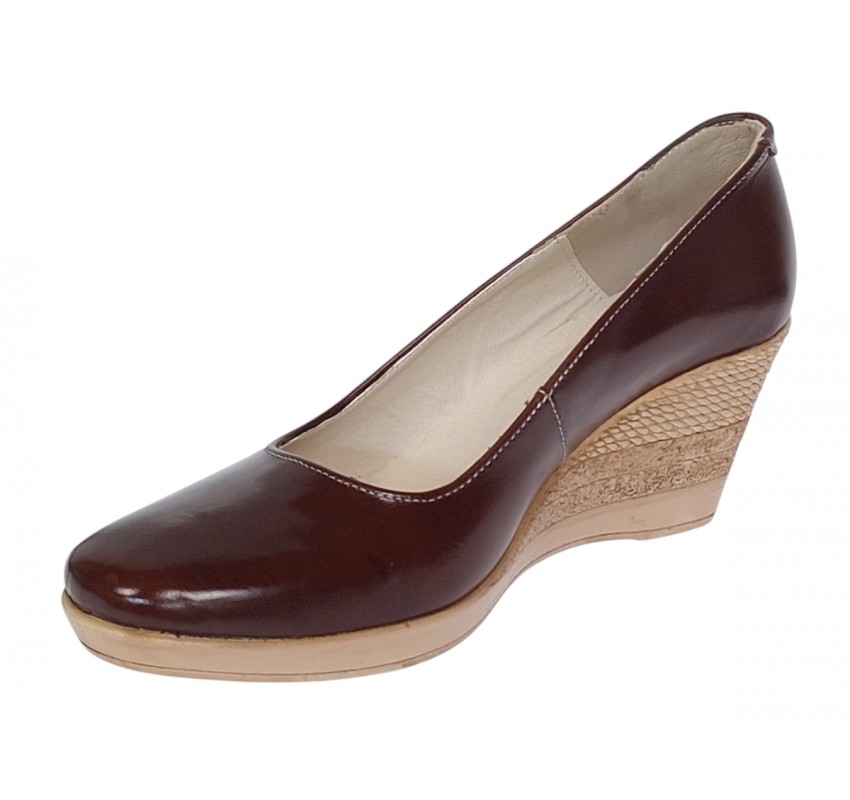 Pantofi dama casual din piele naturala platforma de 7 cm Mara Maro P3550LM Pantofi dama casual din piele naturala platforma de 7 cm Mara Maro P3550LM
