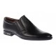 Pantofi eleganti barbati din piele naturala - Model Enzo Negru fara inchidere P361N