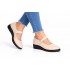 Pantofi dama casual din piele naturala Bej P38BEJ