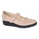 Pantofi dama casual din piele naturala Bej P38BEJ