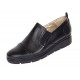 Pantofi dama casual din piele naturala cu platforme de 3cm - Model P39N
