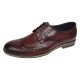 Marimea 41 Pantofi barbati din piele naturala Bordeaux P500VIS