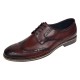 Marimea 41 Pantofi barbati din piele naturala Bordeaux P500VIS