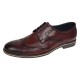 Marimea 41 Pantofi barbati din piele naturala Bordeaux P500VIS