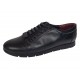 Pantofi dama casual din piele naturala cu siret P502NBX