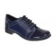Pantofi dama casual din piele naturala box lac Bleumarin P53LACBL Pantofi dama casual din piele naturala box lac Bleumarin P53LACBL