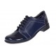 Pantofi dama casual din piele naturala box lac Bleumarin P53LACBL Pantofi dama casual din piele naturala box lac Bleumarin P53LACBL