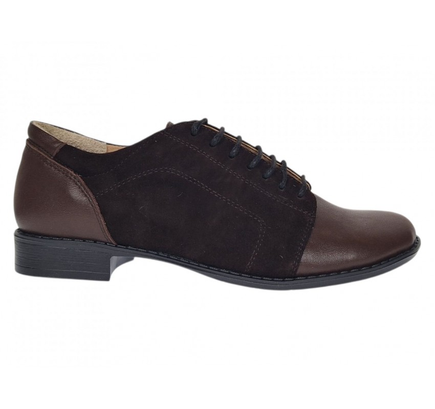 Pantofi dama casual din piele naturala - Model Maro P53VM