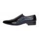 Pantofi barbati eleganti din piele naturala cu varf din Negru LAC P61NLAC Pantofi barbati eleganti din piele naturala cu varf din Negru LAC P61NLAC