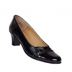 Pantofi dama eleganti , piele naturala , toc de 5cm P7201N