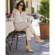Marimea 37 Pantofi dama cu platforma din piele naturala Bej P9154BEJ