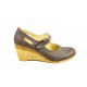 Pantofi dama cu platforma din piele naturala - Foarte comozi P9154G Pantofi dama cu platforma din piele naturala - Foarte comozi P9154G