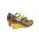 Pantofi dama cu platforma din piele naturala - Foarte comozi P9154G Pantofi dama cu platforma din piele naturala - Foarte comozi P9154G