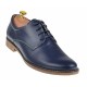 Pantofi barbati casual din piele naturala bleumarin - PABLM