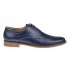 Pantofi barbati casual din piele naturala bleumarin - PABLM