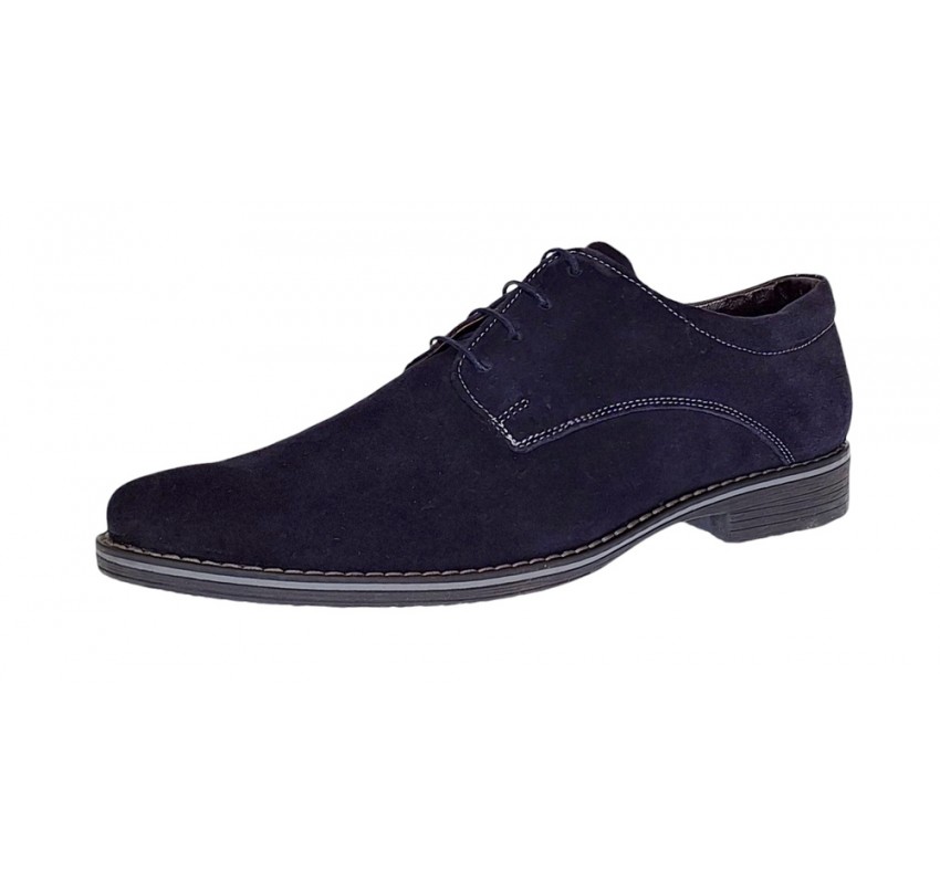Pantofi barbati casual din piele naturala intoarsa Bleumarin PABLVEL Pantofi barbati casual din piele naturala intoarsa Bleumarin PABLVEL